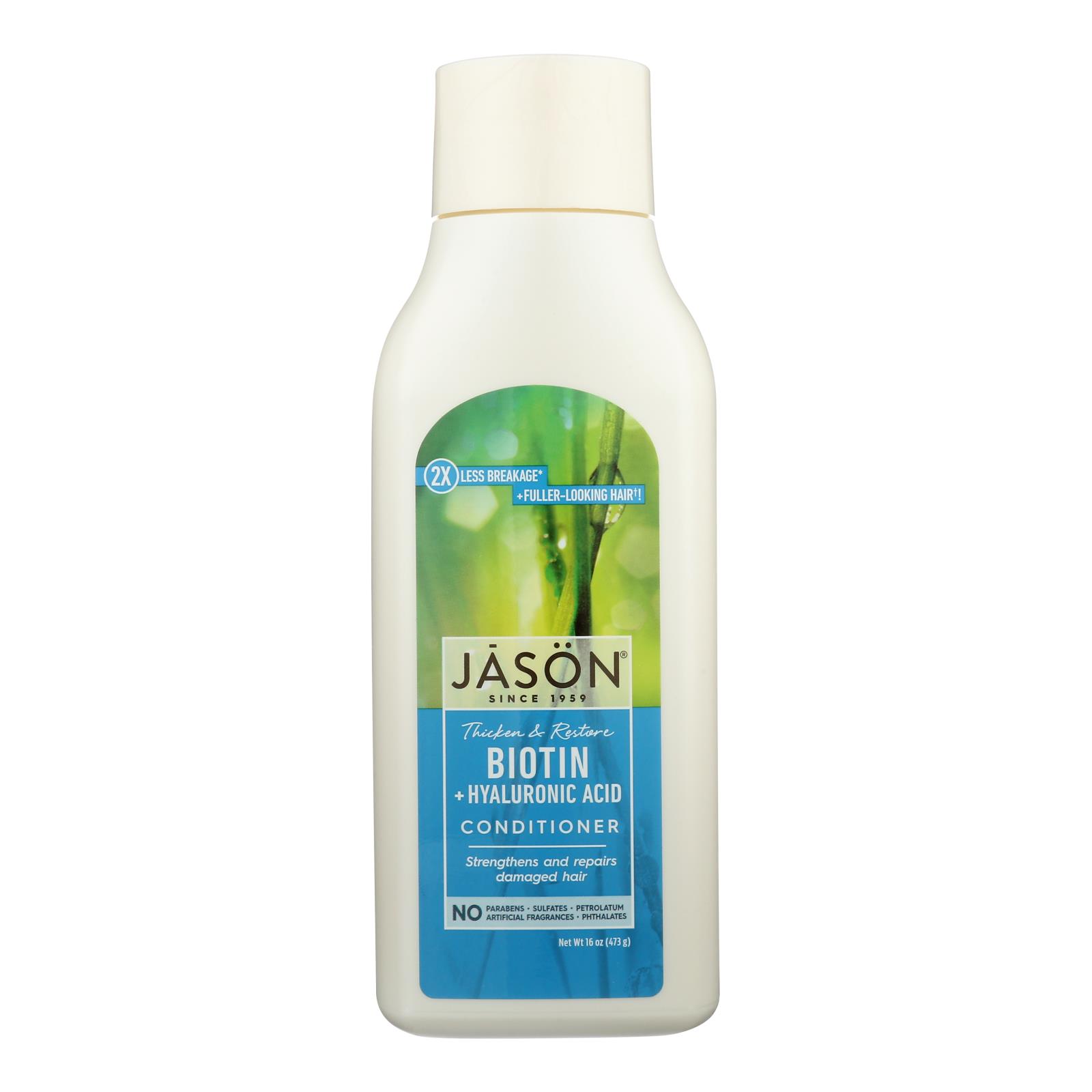 Jason Conditioner Natural Restorative Biotin, 16 Fl Oz