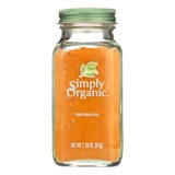 Simply Organic Ground Turmeric Root, Case Of 6, 2.38 Oz.