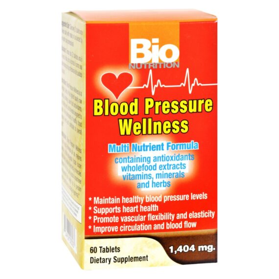 Bio Nutrition, Blood Pressure Wellness, 60 Tablets