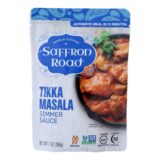 Saffron Road Simmer Sauce, Tikka Masala, Case Of 8, 7 Fl Oz.