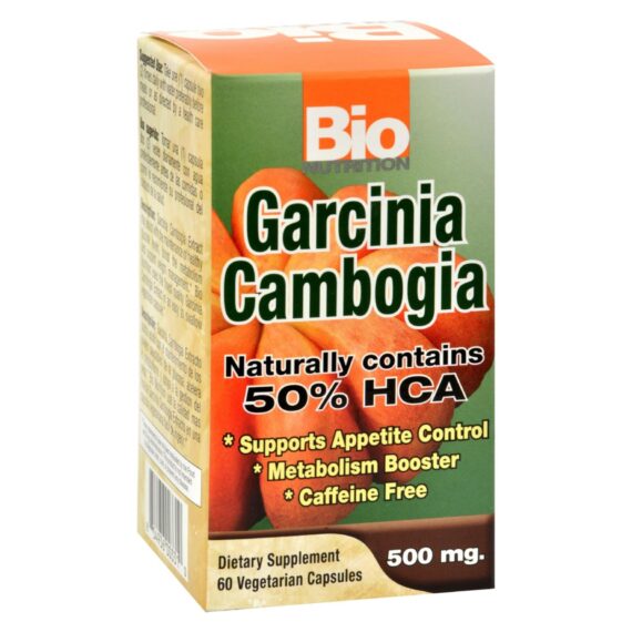 Bio Nutrition, Garcinia Cambogia 500mg, 60 Vcaps