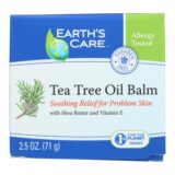 Earth's Care Tea Tree Oil Balm, 2.5 Oz