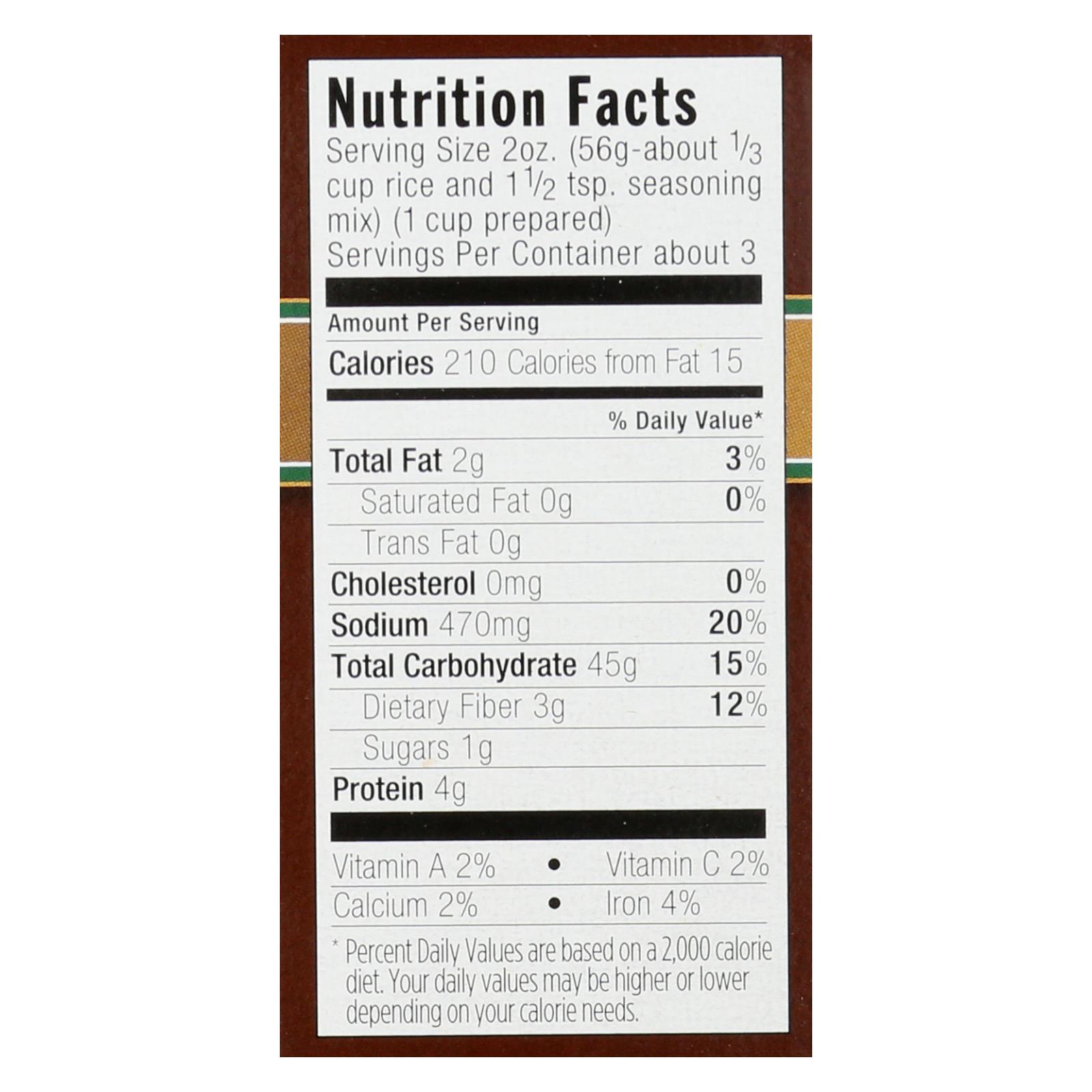 Lundberg Family Farms Organic Whole Grain Yellow Rice, Case Of 6, 6 Oz. - Image 3