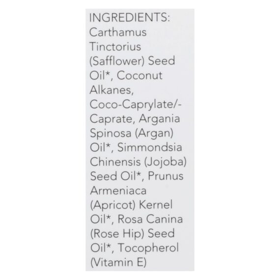 Nourish Organic Face Serum, Pure Hydrating Argan Apricot And Rosehip, .7 Oz - Image 2