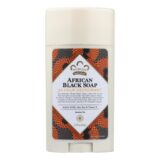 Nubian Heritage Deodorant, All Natural, 24 Hour, African Black Soap, 2.25 Oz, 1 Each