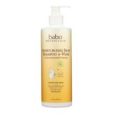 Babo Botanicals, Baby Shampoo And Wash, Moisturizing, Oatmilk, 16 Oz