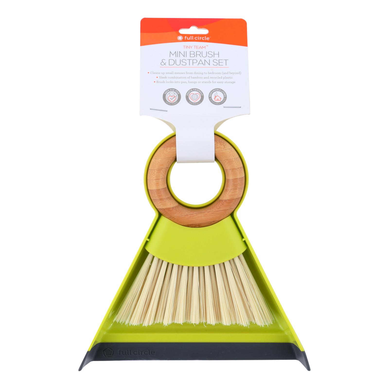 Full Circle Home Dustpan And Brush Set, Mini, Tiny Team, 1 Set