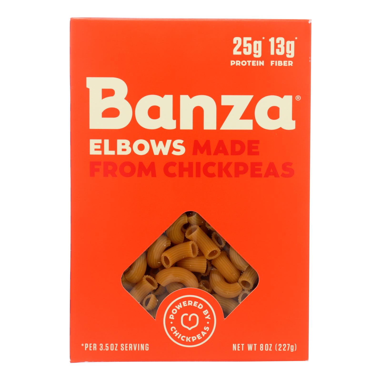 Banza, Chickpea Pasta, Case Of 6, 8 Oz.