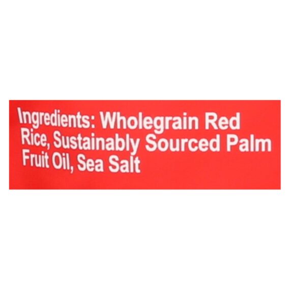 Laiki Red Rice Crackers, Case Of 8, 3.5 Oz. - Image 2