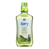 Spry Mouth Wash, Herbal Mint, Af, 16 Fl Oz