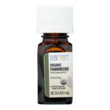 Aura Cacia, Organic Essential Oil, Frankincense, .25 Fl Oz