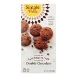 Simple Mills Cookies, Crunchy Double Chocolate, Case Of 6, 5.5 Oz