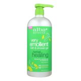Alba Botanica, Very Emollient Bath And Shower Gel, Herbal Healing, 32 Fl Oz