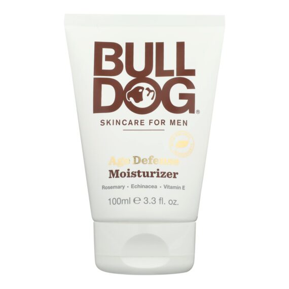Bulldog Natural Skincare, Moisturizer, Age Defense, 3.3 Fl Oz