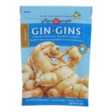 Ginger People Chewy Ginger Candy, Peanut, Case Of 12, 3 Oz.