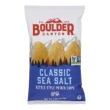 Boulder Canyon - Totally Natural Potato Chips - Case Of 12 - 5 Oz.