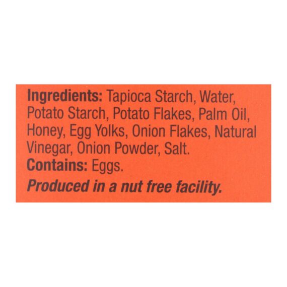 Absolutely Gluten Free - Crackers - Toasted Onion - Case Of 12 - 4.4 Oz. - Image 2