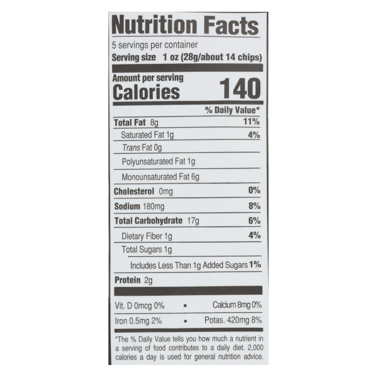 Boulder Canyon - Chips - Sea Salt And Cracked Pepper - Case Of 12 - 5 Oz. - Image 2